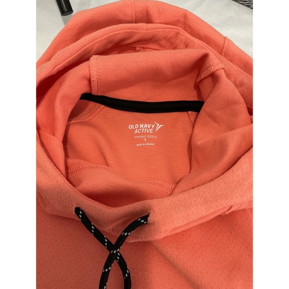 SET of 2 Old Navy Active Dynamic Fleece Short Sleeve Hoodie Sweatshirt Women's S - Picture 8 of 15